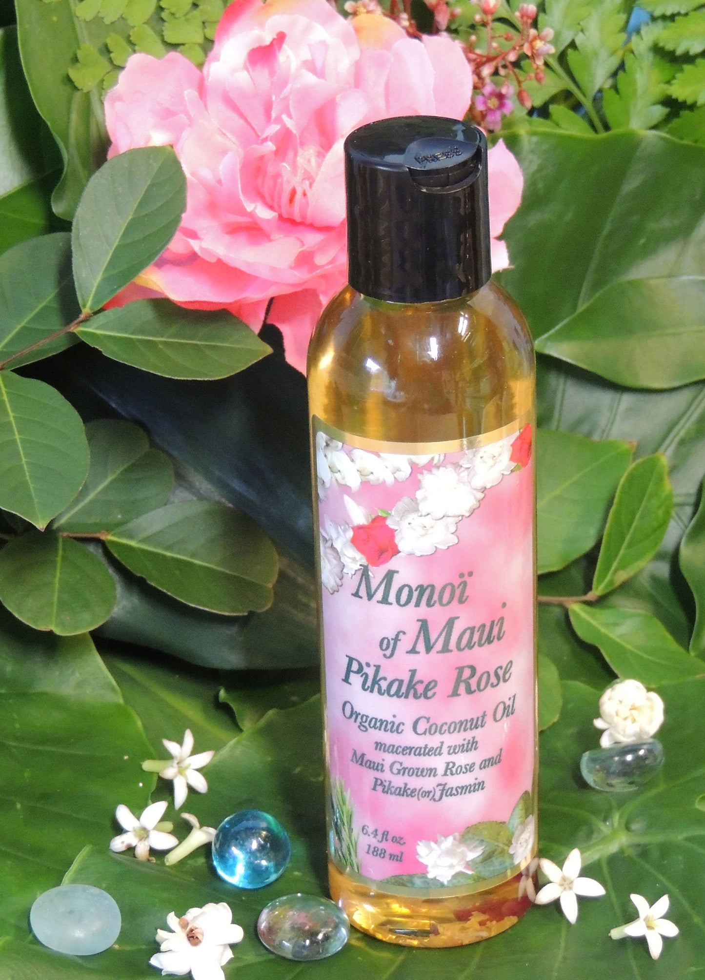 Organic Monoi Oil 6.4 Oz    (Four Types are Available!)